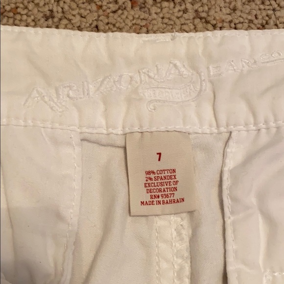 Arizona white shorts - Picture 3 of 8